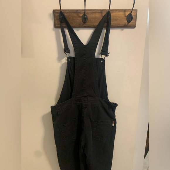 💜 Triple Five Soul Black Cotton Zip Detail Overalls - XS - Picture 10 of 15